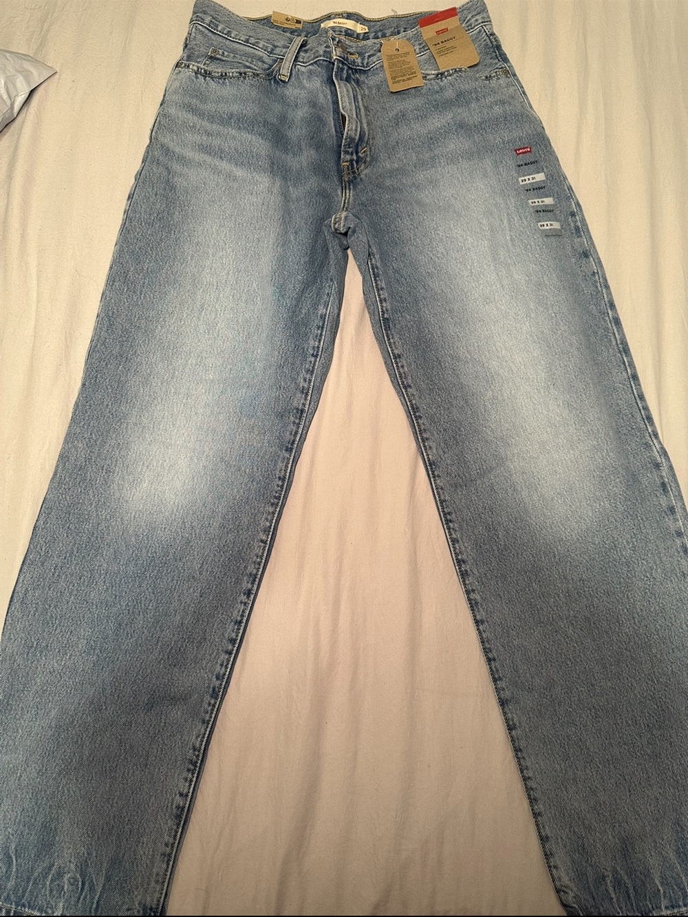 NWT Levi’s '94 Baggy Dad Jeans Light Wash Denim